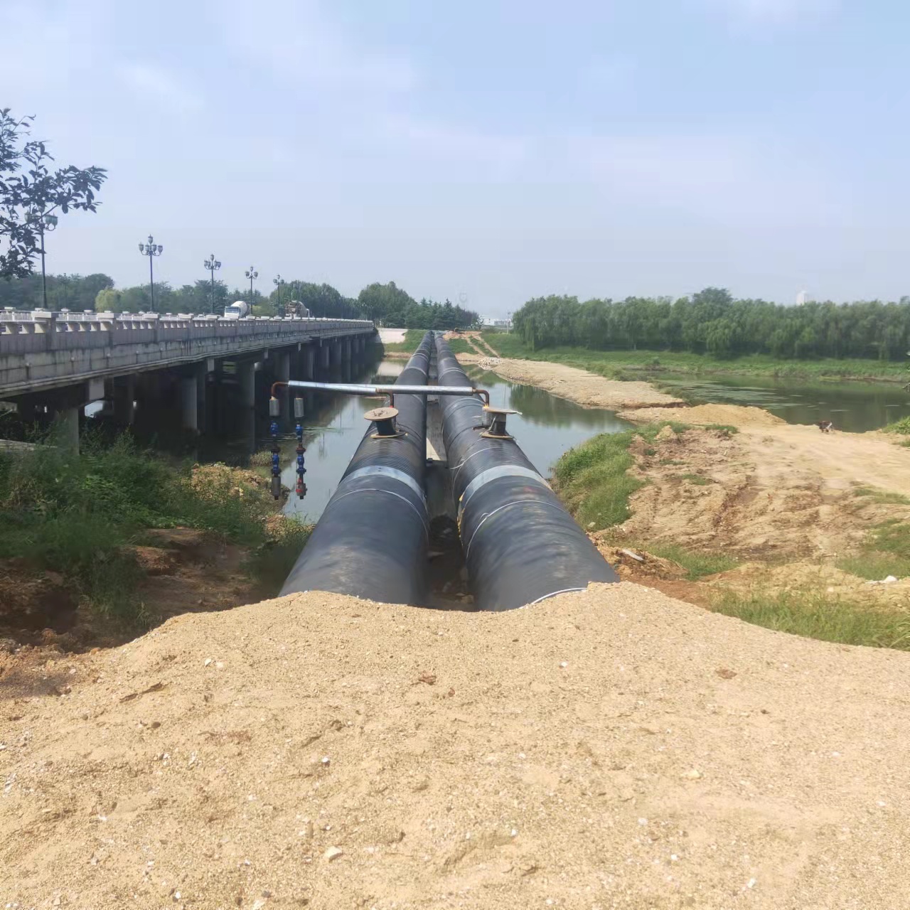 青岛长距离输油管道清洗